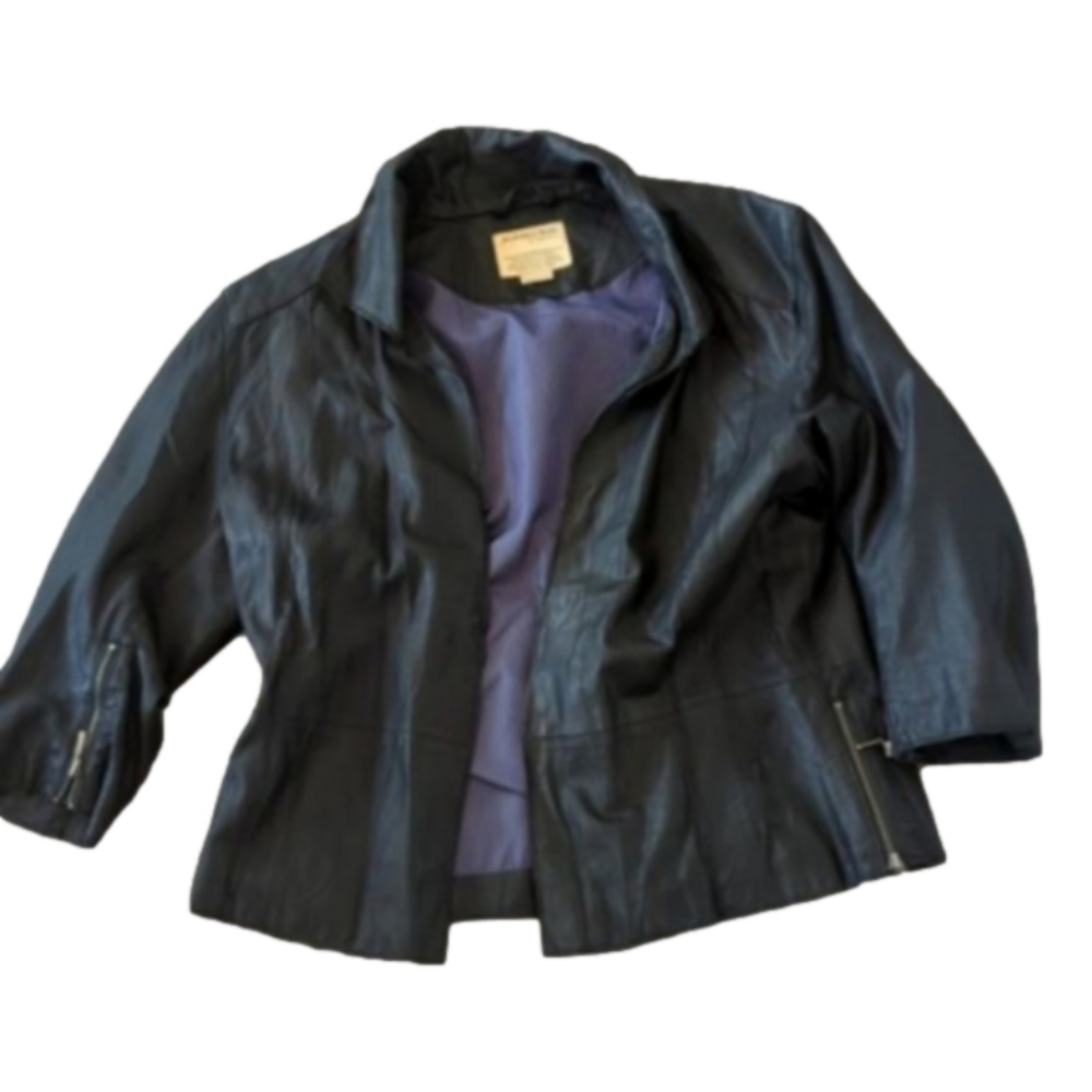 Alpinestars Cropped leather jacket